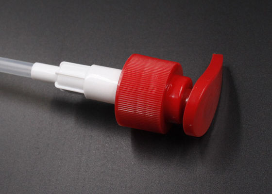 El rojo embotella 25/410 bomba cosmética del dispensador