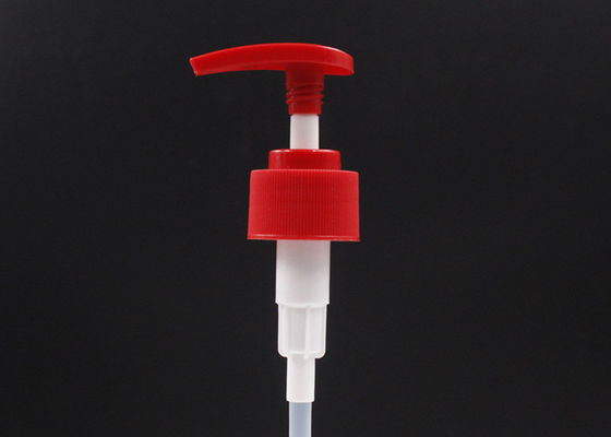 El rojo embotella 25/410 bomba cosmética del dispensador
