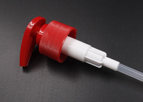 El rojo embotella 25/410 bomba cosmética del dispensador
