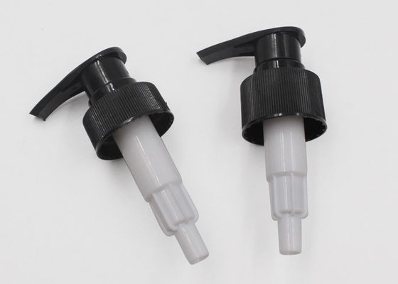 Bomba cosmética negra del dispensador del ml/T del tornillo 1,5
