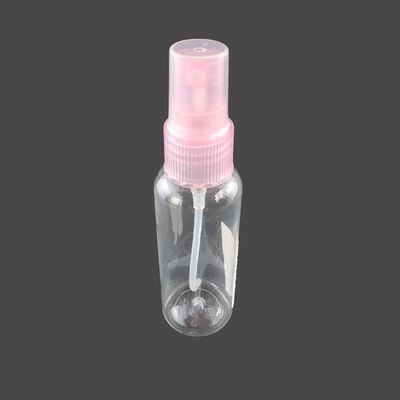 El dispensador del espray bombea embalaje reutilizable plástico de la botella transparente del espray el mini