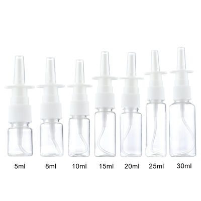 Botella recargable plástica del espray nasal de la niebla 30ml