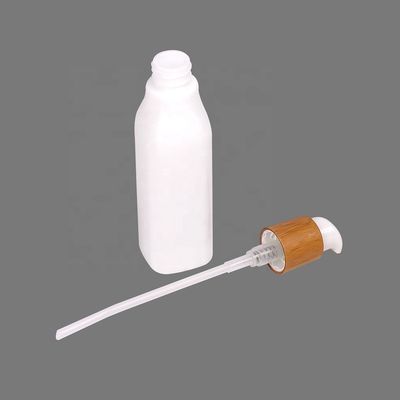 cosmético del tarro del cuidado de la cara de la crema del bambú de OPAL Glass Serum Bottles With del cuadrado 150g