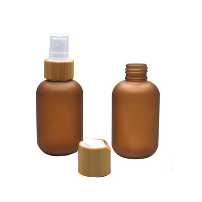 250ml heló la botella del ANIMAL DOMÉSTICO de Amber Cosmetic con la bomba de bambú