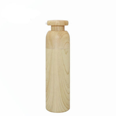 Botella privada de aire de bambú 15ml 30ml 40ml de la botella cosmética plástica de la bomba del nuevo producto