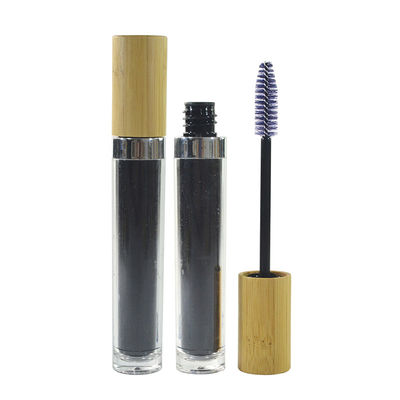 botella vacía de bambú de alto grado del lustre del tubo/del labio del rimel 6ml/bambú del tubo de la pestaña