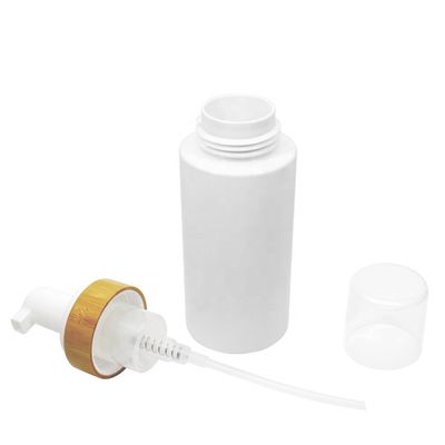 Bomba de la espuma del jabón de líquido del cosmético 43m m con el bambú para la botella Envoironmet-amistosa