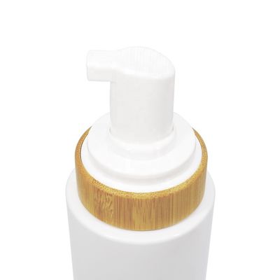 Bomba de la espuma del jabón de líquido del cosmético 43m m con el bambú para la botella Envoironmet-amistosa