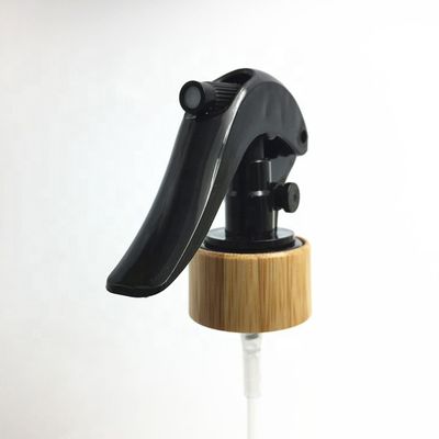 Casquillo del cuidado del cabello de bambú del cierre/del cuidado personal 24m m Mini Mist Spray Trigger Pump
