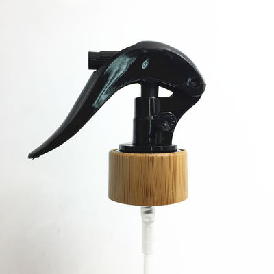 Casquillo del cuidado del cabello de bambú del cierre/del cuidado personal 24m m Mini Mist Spray Trigger Pump